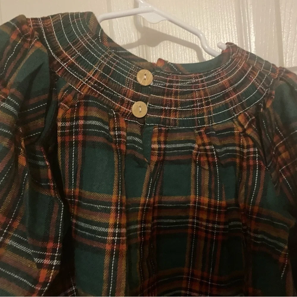 New Smocked Christmas Dress